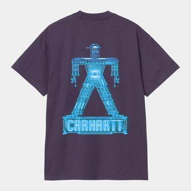 Tričko Carhartt WIP Carhartt WIP Electric Boogie Short Sleeve T-Shirt Fialová | I035457_19, 1