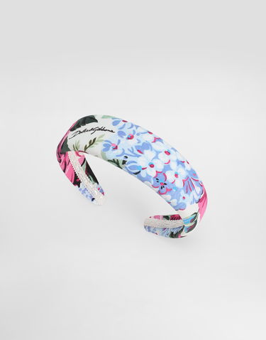 Doplnky Dolce & Gabbana Dolce & Gabbana Floral Poplin Hairband Rôznofarebný | LB3L54FI5LLHA5MH, 2
