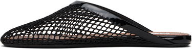 Oblečenie Alaïa ALAÏA Fishnet Flat Mules Čierna | AA3M081TK007, 2