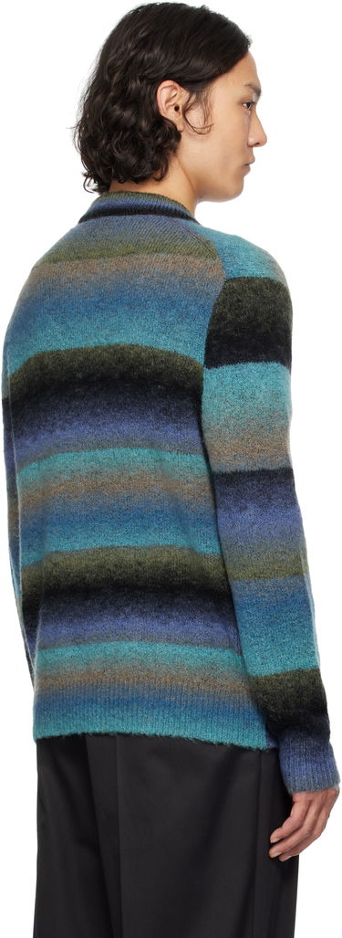 Sveter Paul Smith PS Paul Smith Faded Stripe Merino Wool-Blend Cardigan Rôznofarebný | M2R-306Z-P22299-37, 2