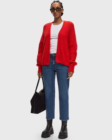 Sveter American Vintage EAST VEST Cardigan Červená | EAST19AH24-PIMENT-CHINE, 1