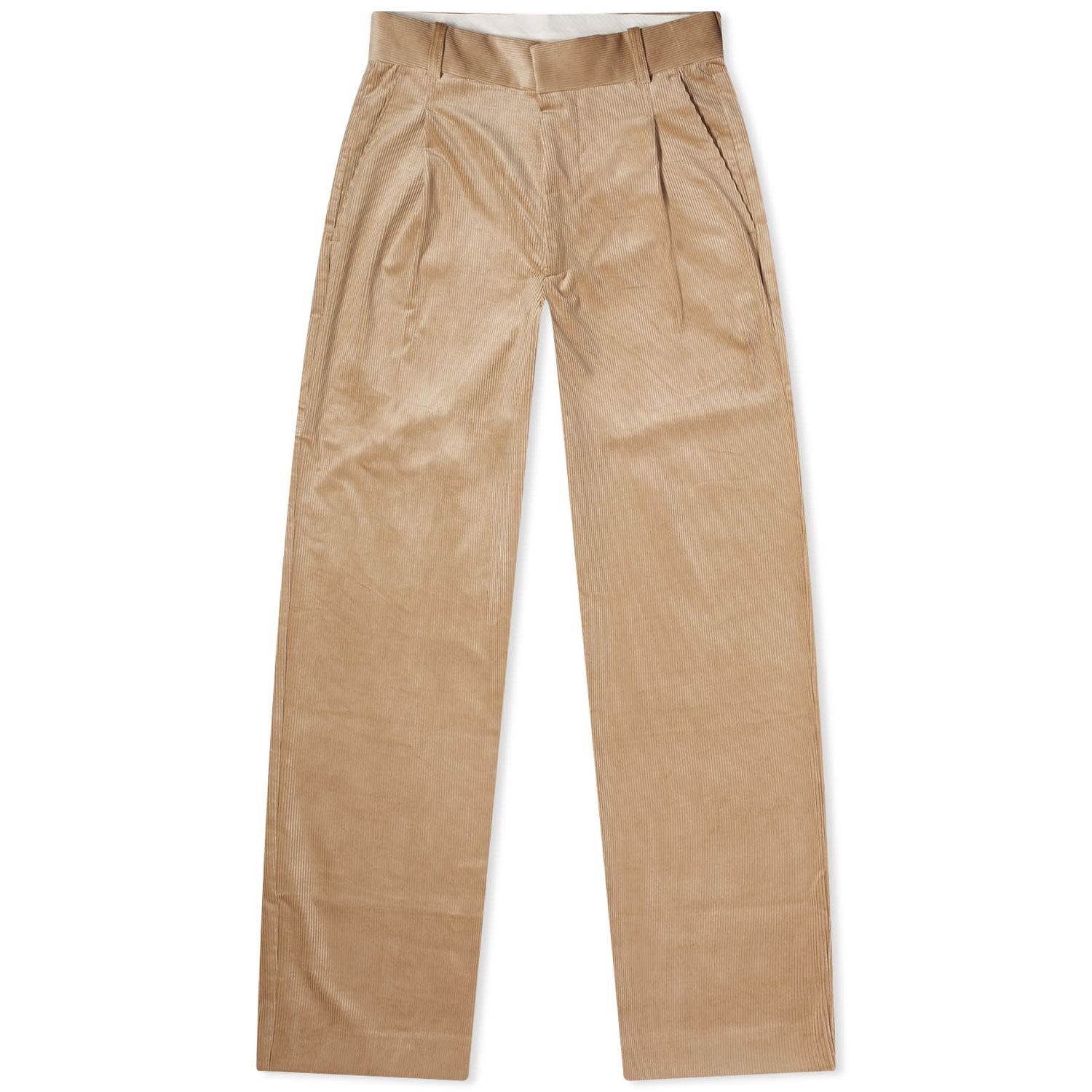 Nohavice a džínsy Drôle de Monsieur Corduroy Pleated Béžová | C-BP103-CO076-BG, 0