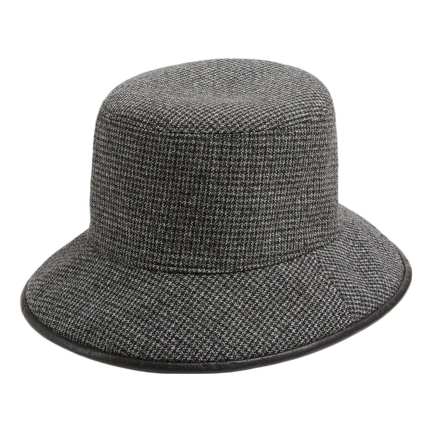 Klobúk Gucci Reversible Houndstooth Bucket Hat Čierna | 7288374HAWD1061, 0