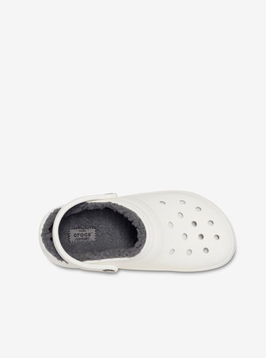 Tenisky a topánky Crocs Classic Lined Clog Biela | 203591-10M, 3