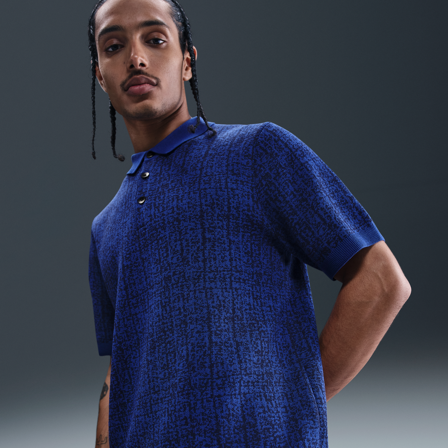 Polo tričko Nike Nike FFF Club Knitted Polo Modrá | HF5126-452, 0