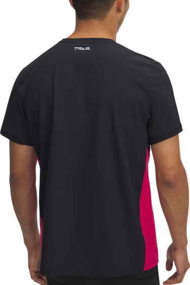 Tričko Under Armour Trail Run Zip Short Sleeve T-Shirt Čierna | 1389808-001, 1
