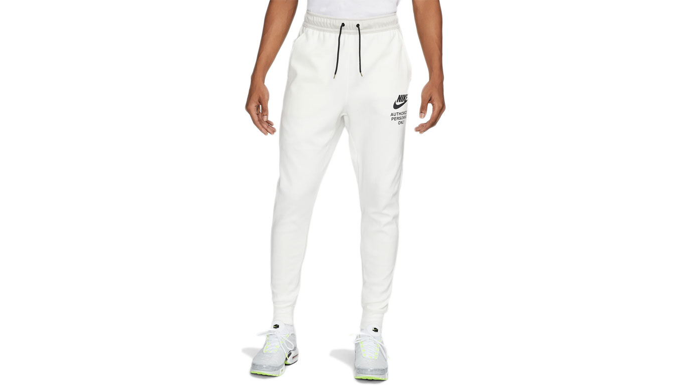 Tepláky Nike Sportswear Graphic Fleece Joggers Biela | DM6552-133, 0