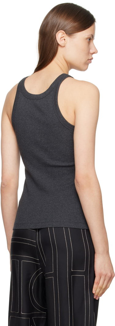 Tielko TOTEME TOTEME Curved Rib Tank Top Šedá | 243-WRT1129-FB0246, 2