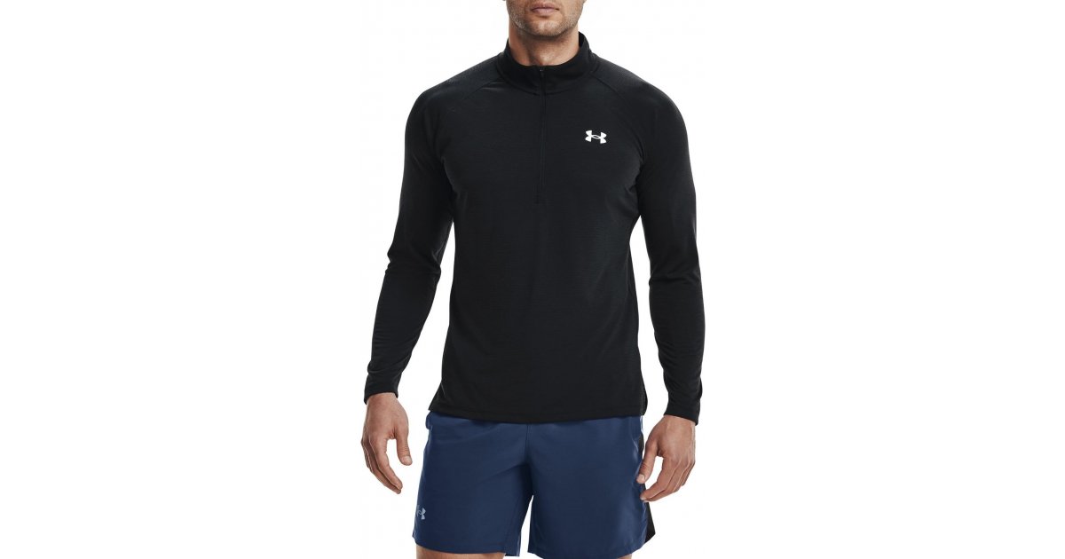 Mikina Under Armour Streaker Half-Zip Sweatshirt Čierna | 1361474-001, 1