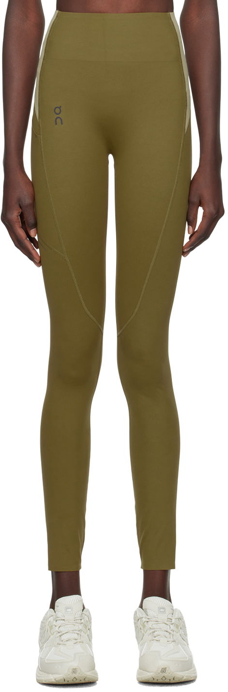 Legíny On Running Movement Long Tights Sport Leggings Zelené | 1WE11901921, 0