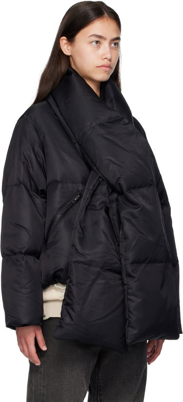 Prešívaná bunda Maison Margiela MM6 Maison Margiela Scarf Down Jacket Čierna | S52AM0332 M35257, 1