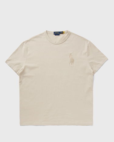 Tričko Polo by Ralph Lauren Polo Ralph Lauren Classic Fit T-Shirt with Embroidered Logo Béžová | 710936509007, 0
