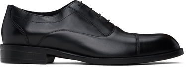Oblečenie BOSS BOSS Leather Oxfords Čierna | 50536120, 0