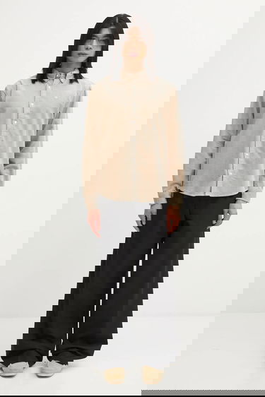 Košeľa Carhartt WIP Madison Corduroy Long-Sleeve Regular Button-Down Shirt Béžová | I029958.0FGXX, 4