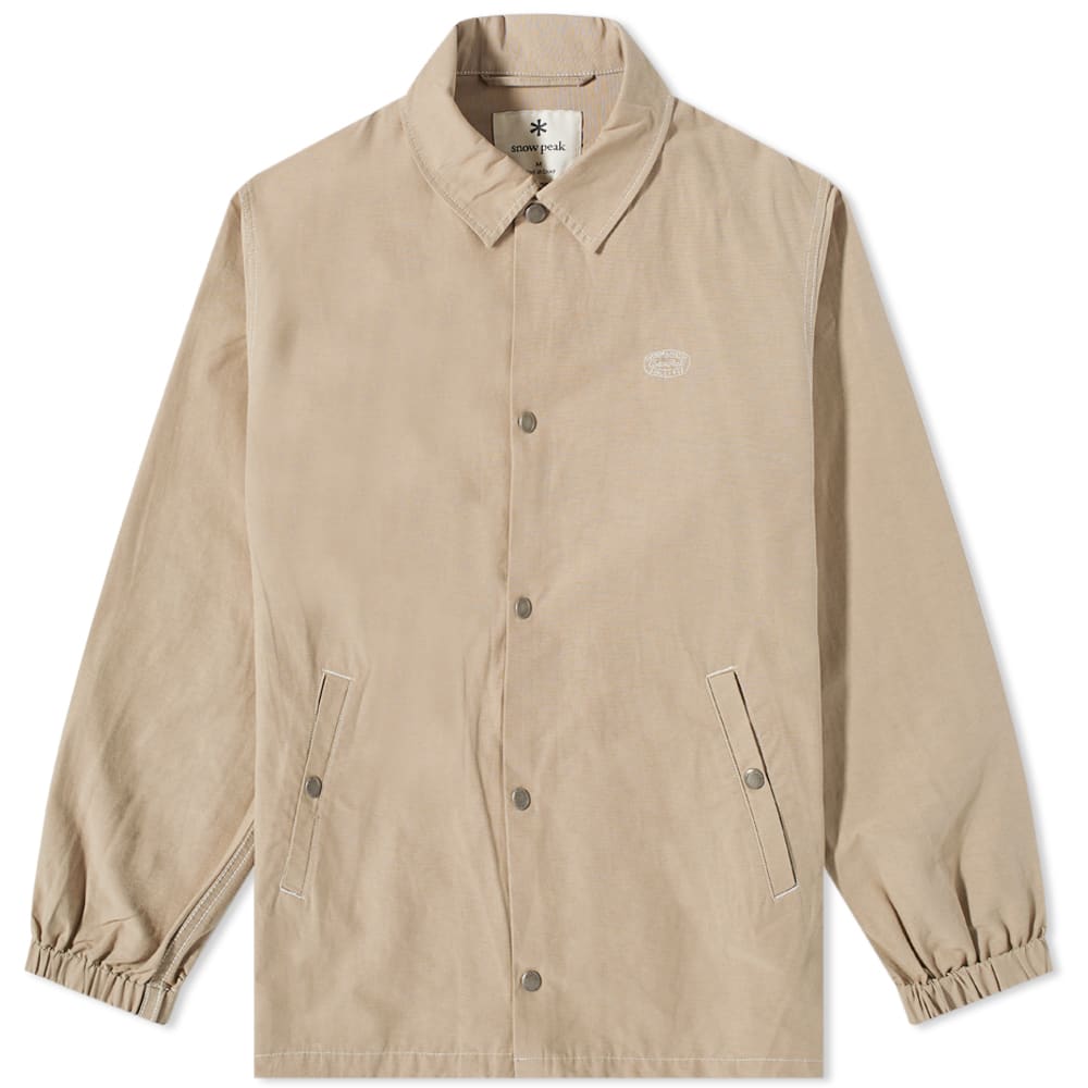 Bunda Snow Peak Light Mountain Cloth Coach Jacket Béžová | JK-22SU105-BGE, 0
