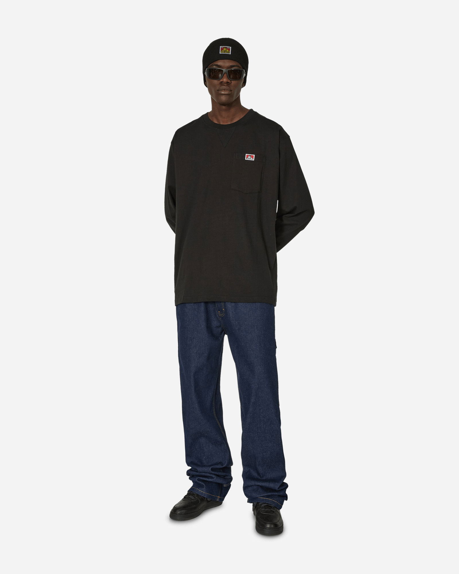 Classic Label Pocket Long Sleeve T-Shirt