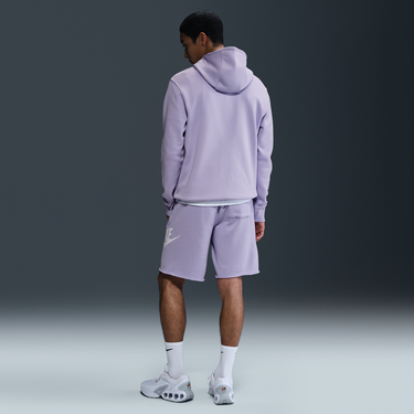 Mikina Nike Club Alumni Fleece Shorts Fialová | FQ4950-515, 4