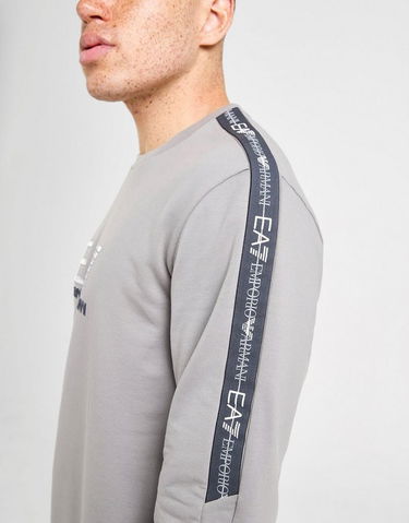 Mikina Emporio Armani Emporio Armani 7 Tape Crew Sweatshirt Šedá | AF184027M001149U8062, 2