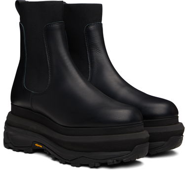 Tenisky a topánky sacai sacai Platform Chelsea Boots Čierna | SCM-237, 3