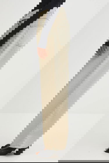 Džínsy Carhartt WIP Brandon High Waist Wide Leg Jeans Béžová | I035892.01SN, 1