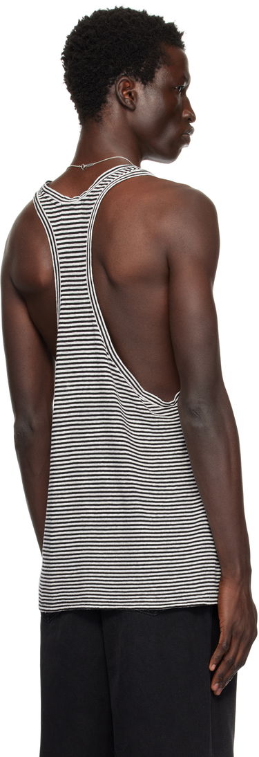 Tielko ISABEL MARANT Isabel Marant Darius Striped Tank Top Biela | 25PTS0265HA-C1N10H, 2