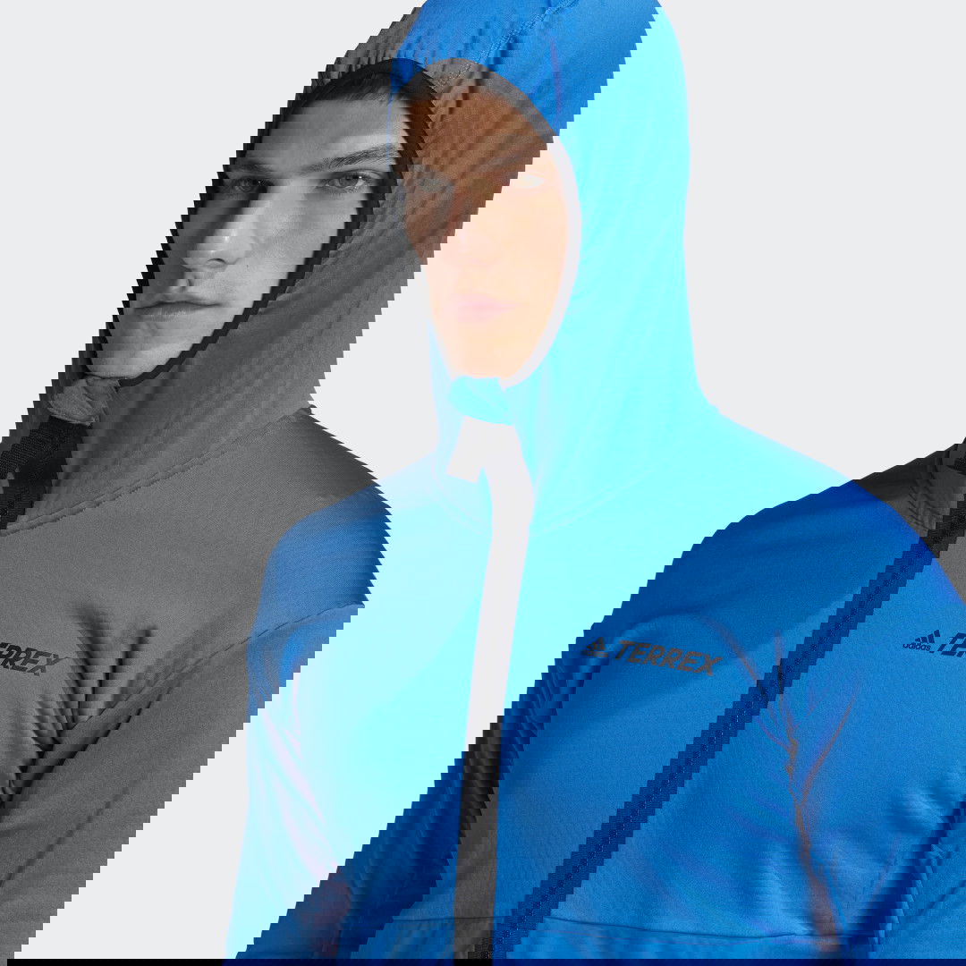 Terrex Tech Flooce Light Hooded Hiking Jacket