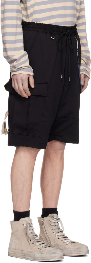Šortky Mastermind WORLD MASTERMIND WORLD MW High Density Cargo Shorts Čierna | MW25S14-PA040-602, 1