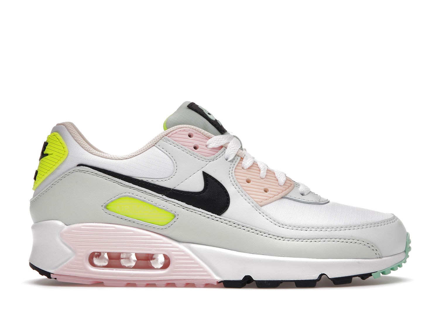 Tenisky a topánky Nike Air Max 90 White Volt Green Glow W Biela | CZ1617-100, 0
