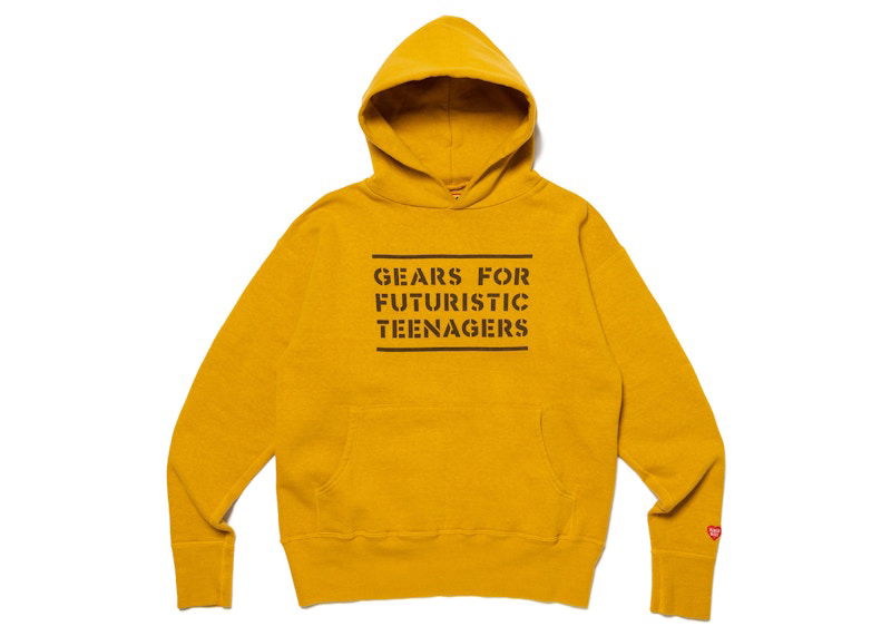 Mikina Human Made Tsuriami #2 Hoodie Žltá | HM25CS009, 0