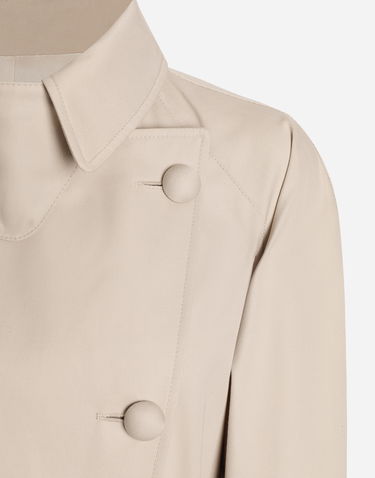 Trenčkot Dolce & Gabbana Dolce & Gabbana Cotton Drill Trench Coat Béžová | F0W3STHUMVMM0299, 2