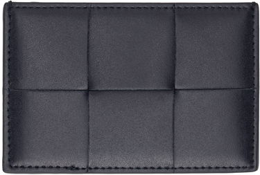 Peňaženka Bottega Veneta Leather Card Holder Modrá | 748052VBWD4, 0