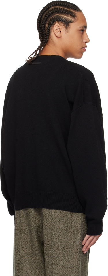 Sveter Fear of God Fear of God Fine Knit Henley Čierna | FGE220-2041LAW, 2