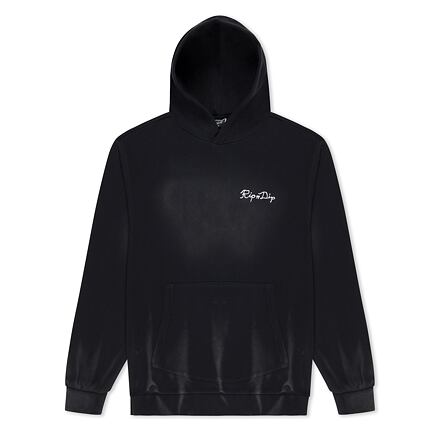 Mikina RIPNDIP Rip N Dip Ripnlit Vintage Wash Hoodie Size M Čierna | RNDSPR25117, 0