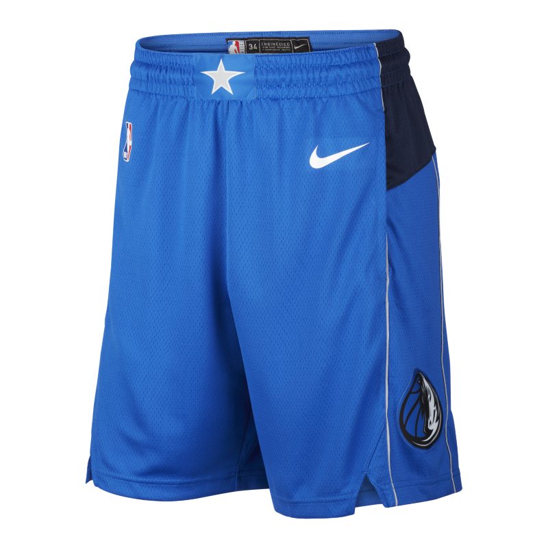 Šortky Nike Dallas Mavericks Icon Edition NBA Swingman Shorts Modrá | AJ5599-480, 0