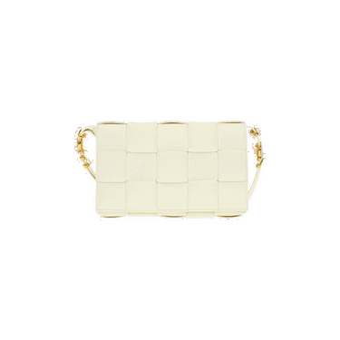 Kabelka Bottega Veneta Fold Finish Cassette Bag Biela | 666870 V17H1 7405, 0