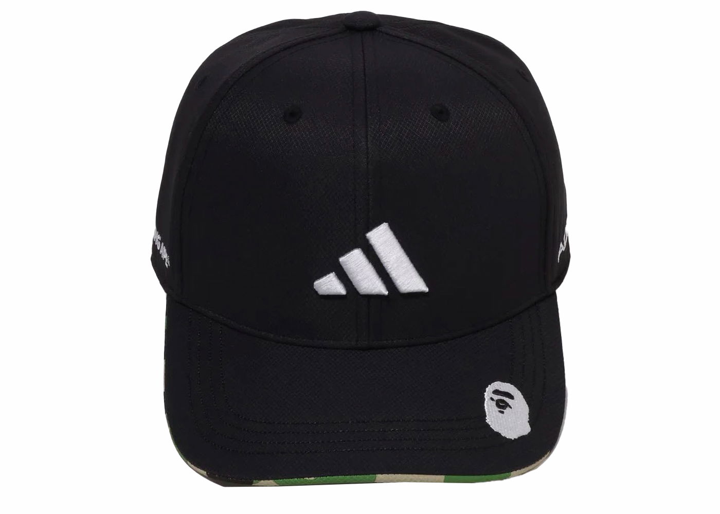 Šiltovka BAPE BAPE x adidas Golf Cap Black Čierna | 1J73-180-901 / IN9315, 0