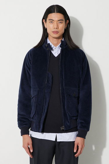 Bomber bunda Baracuta Cord G9 AF Bomber Jacket Modrá | BRCPS0970, 0