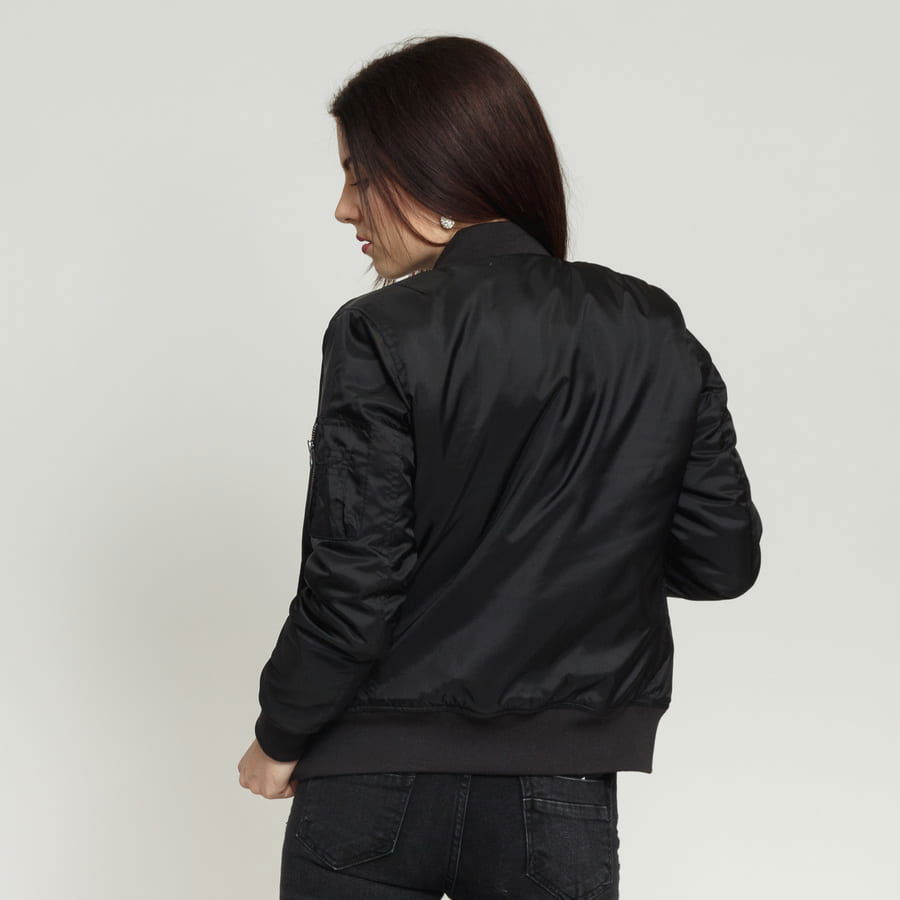 Ladies Basic Bomber Jacket