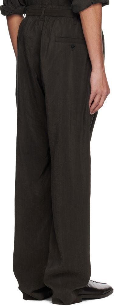 Nohavice LEMAIRE Lemaire Belted Relaxed Trousers Čierna | PA1196 LF1308, 2