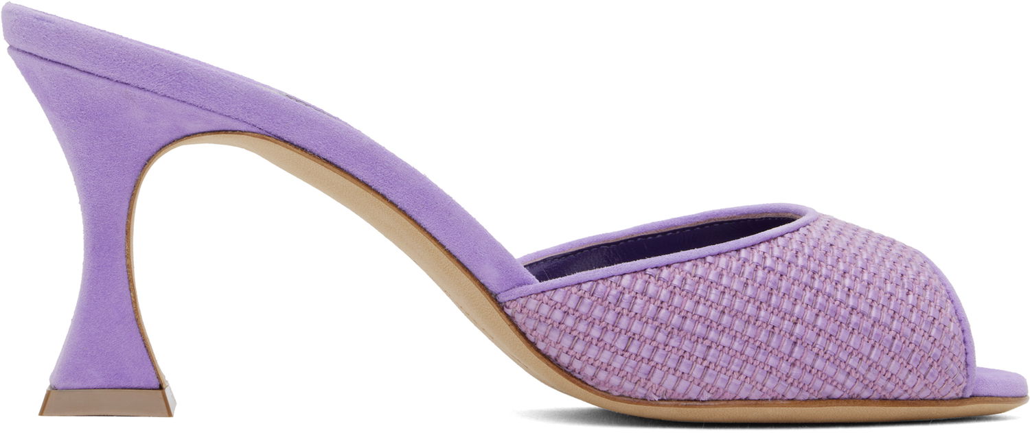 Doplnky Manolo Blahnik Manolo Blahnik Jadara Heeled Sandals Fialová | 424-1982, 0