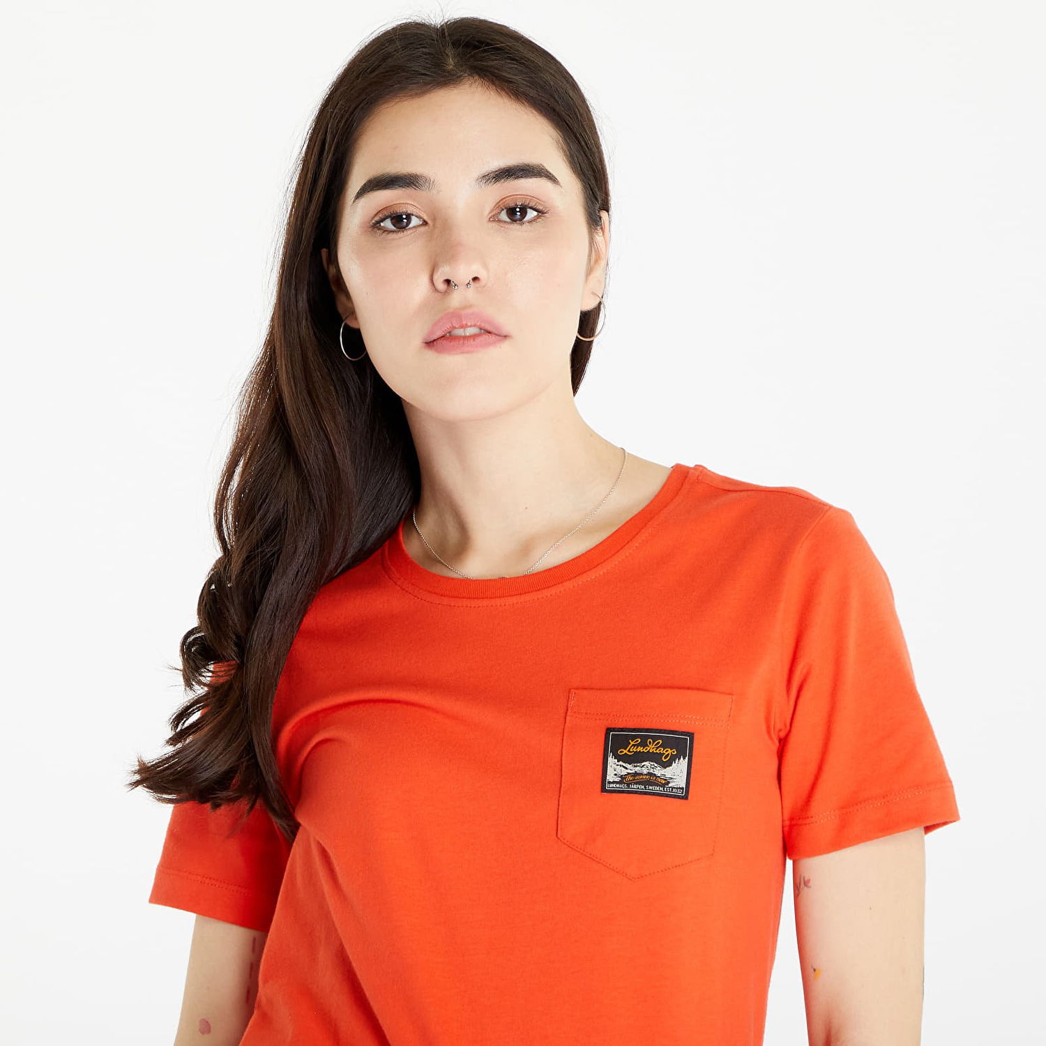 Tričko Lundhags Lundhags Knak T-Shirt Oranžová | 1129099-250, 1