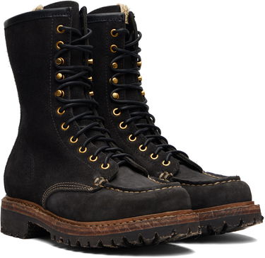 Tenisky a topánky visvim Scout Moc Folk Boots Čierna | 0125202002011, 3