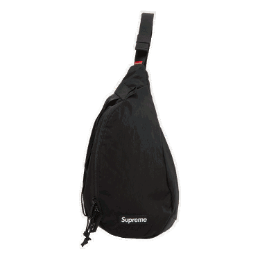 Taška cez rameno Supreme Sling Bag Čierna | FW20B11 BLACK, 0