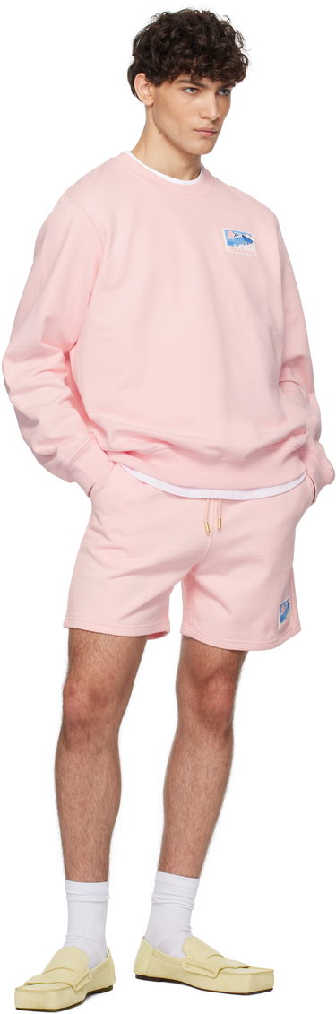 Šortky Casablanca Temple Rubber Patch Shorts Ružová | MPS25-JTR-003-01, 4