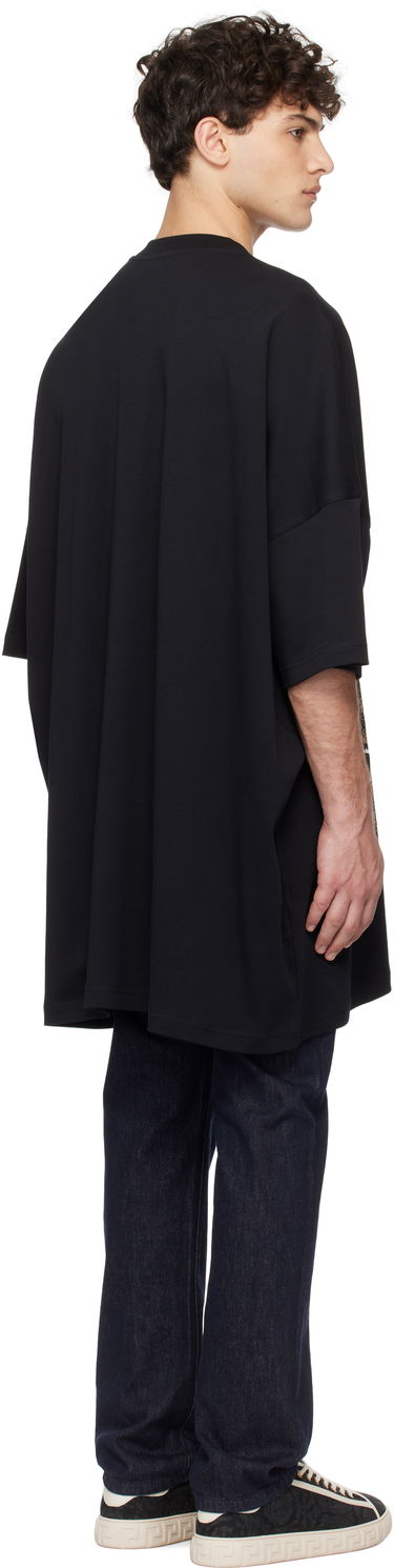 Tričko Moschino Moschino Oversized Teddy Bear Graphic Tee Čierna | 251ZZV071202441555, 2