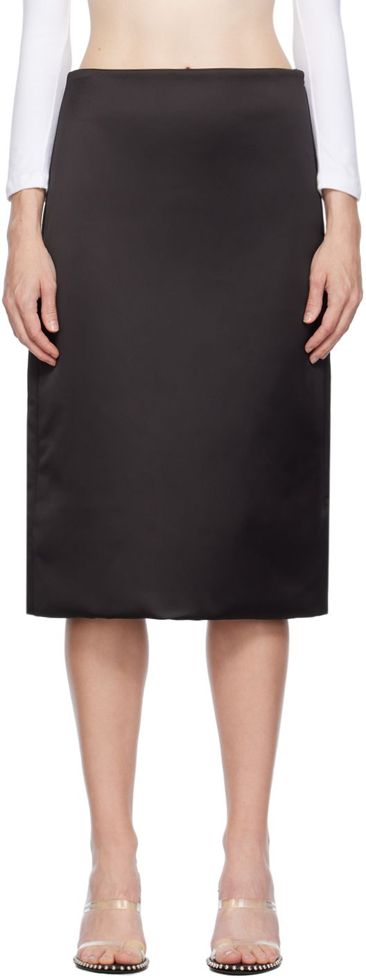 Sukňa We11done We11done Padded Midi Skirt Čierna | WD-SK3-23-282-W-BK, 0