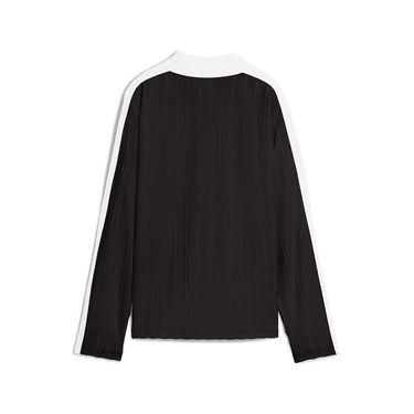 Polo tričko Puma Women's T7 Relaxed Long Sleeve Polo Čierna | 632141_01, 4
