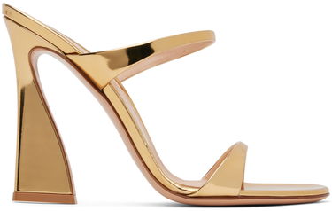 Tenisky a topánky Gianvito Rossi Aura Heeled Sandals Metalická | G17330.15RIC.MET, 0