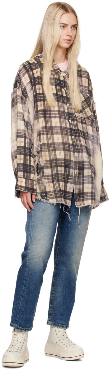 Džínsy R13 R13 Boyfriend Jeans Modrá | R13W5083-D216A, 3
