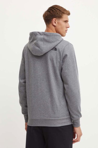 Mikina The North Face Simple Dome Full Zip Hoodie Šedá | NF0A89FDDYY1, 2
